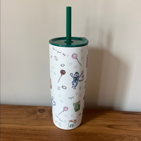 NEW Starbucks x Roller Rabbit Coffeehouse Bonanza
Stainless Steel Cold Cup 24 oz - Picture 3 of 6